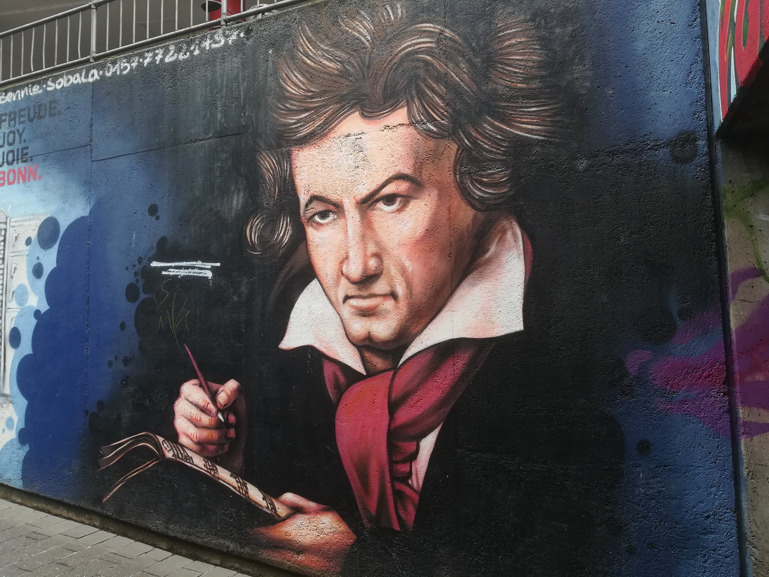 foto © Miloš Bittner – Graffiti v Bonnu